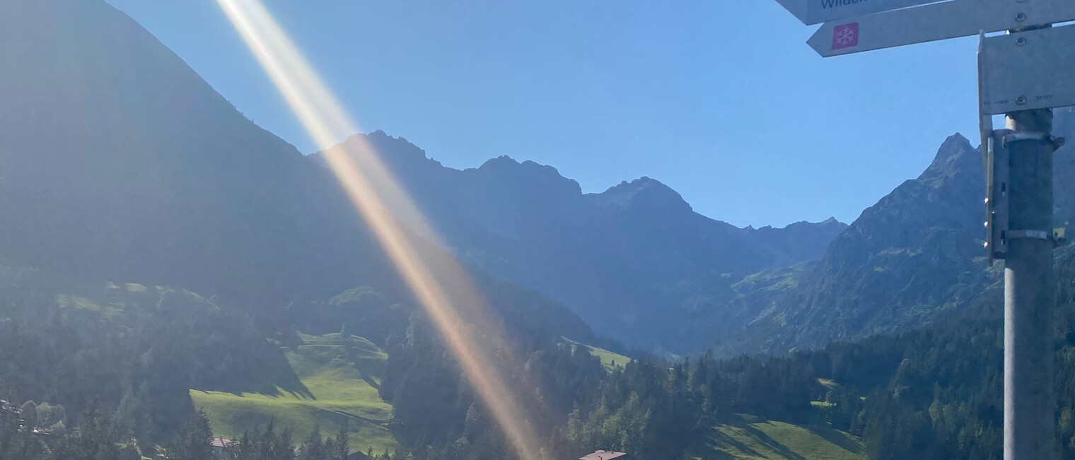 Ausblick in das Wildental | © Kleinwalsertal Tourismus eGen
