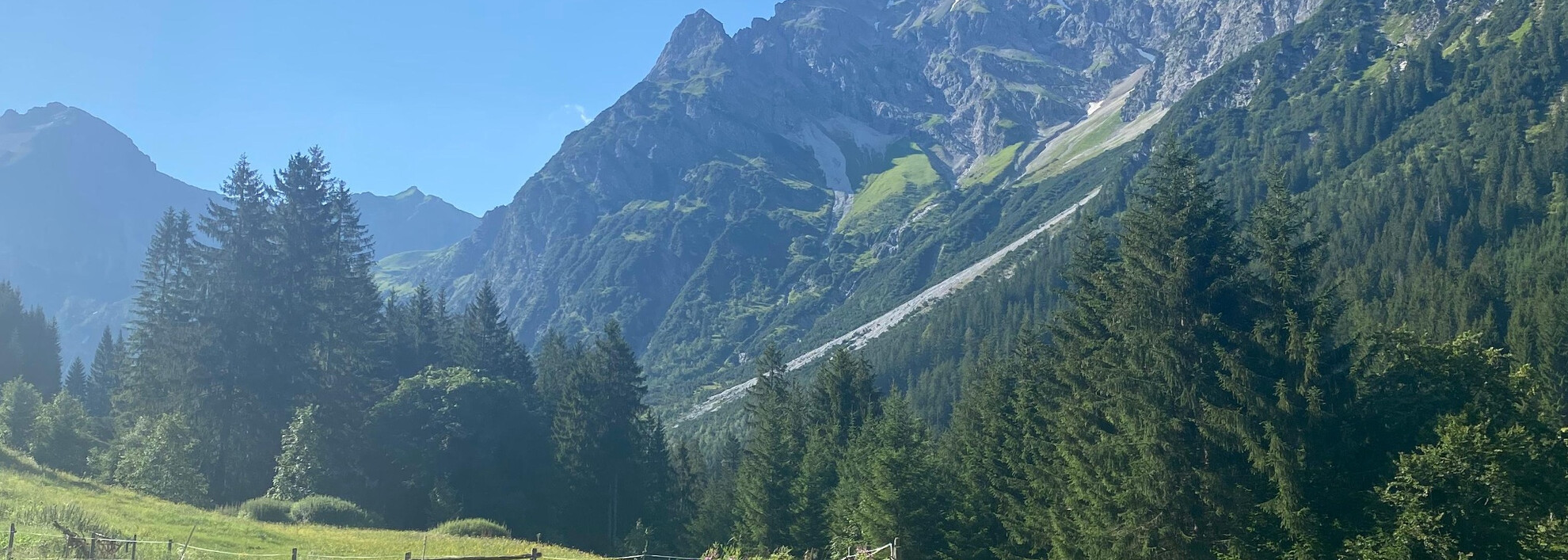 Ausblick in das Wildental | © Kleinwalsertal Tourismus eGen Ausblick in das Wildental | © Kleinwalsertal Tourismus eGen