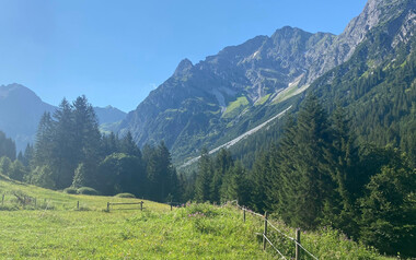 Ausblick in das Wildental | © Kleinwalsertal Tourismus eGen