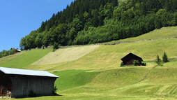Start der Tour in Mittelberg Bödmen | © Kleinwalsertal Tourismus eGen Wandertour in Bödmen am Mittelberg | © Kleinwalsertal Tourismus eGen