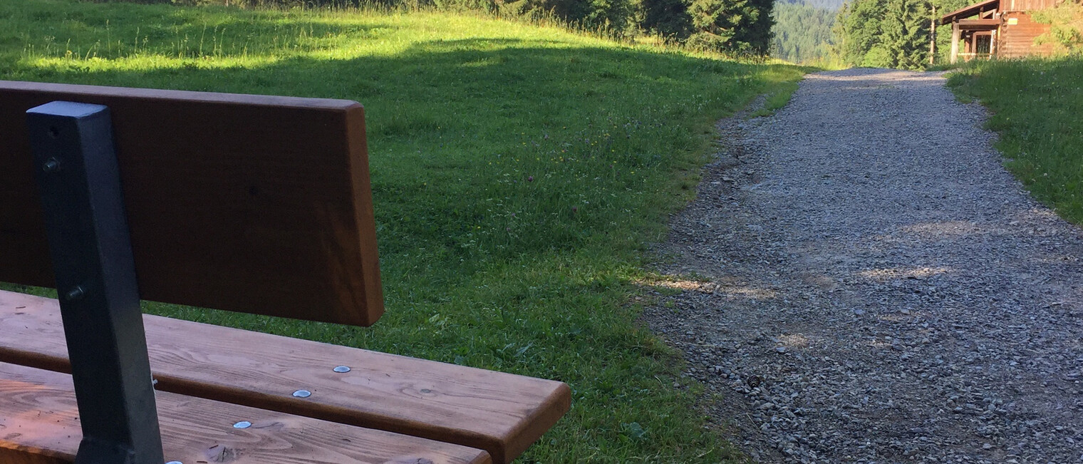 Schotterweg in die Au | © Kleinwalsertal Tourismus eGen