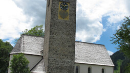 Pfarrkirche St. Jodok | © Kleinwalsertal Tourismus eGen Pfarrkirche St. Jodok | © Kleinwalsertal Tourismus eGen
