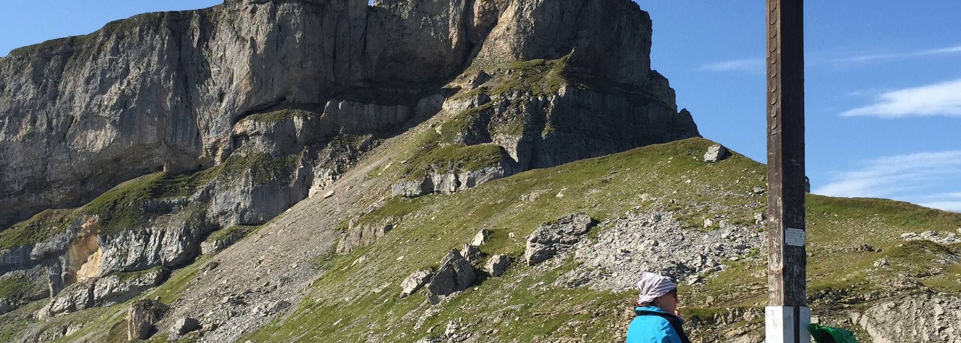 Gipfelkreuz Hahnenköpfle | © Kleinwalsertal Tourismus eGen Gipfelkreuz Hahnenköpfle | © Kleinwalsertal Tourismus eGen