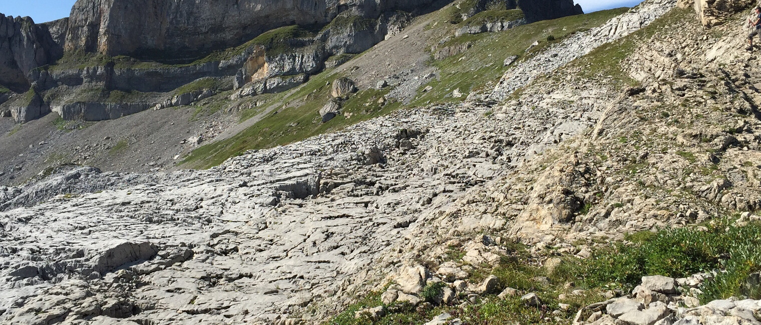 Karstlandschaft vor dem Hohen Ifen | © Kleinwalsertal Tourismus eGen