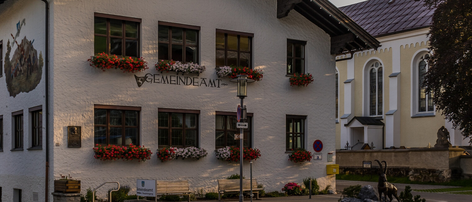 Gemeindeamt Riezlern | © Kleinwalsertal Tourismus