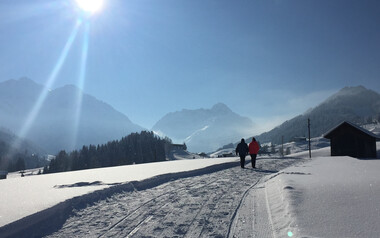 Entlang der Eggloipe | © Kleinwalsertal Tourismus eGen