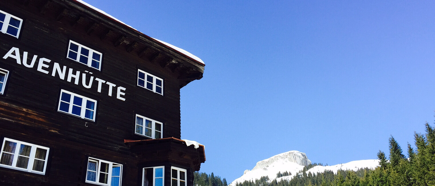 Auenhütte im Winter | © Kleinwalsertal Tourismus eGen