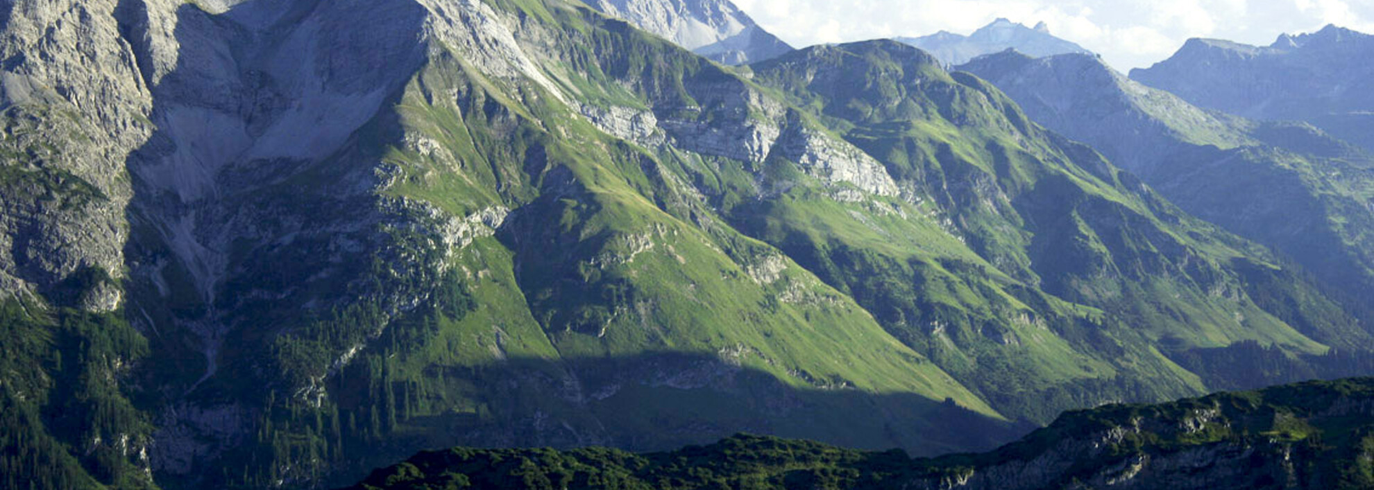 Bergpanorama um die Mindelheimer Hütte | © Kleinwalsertal Tourismus