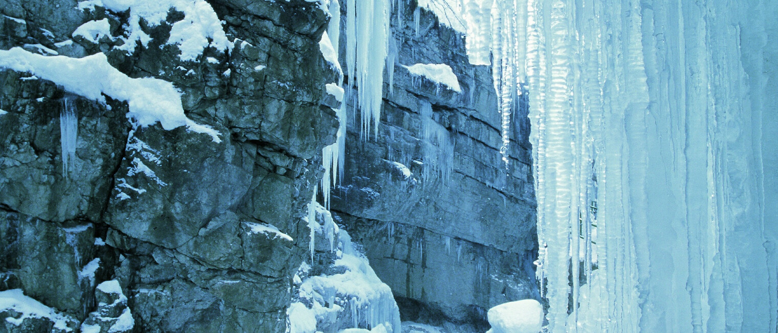 Eiszapfen Breitachklamm | © Kleinwalsertal Tourismus eGen