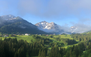 Bergpanorama Innerschwende | © Kleinwalsertal Tourismus eGen