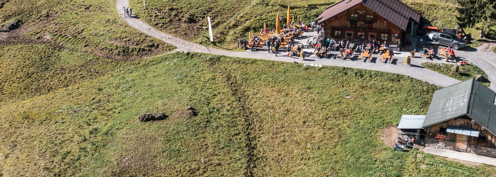 Bärgunthütte Kleinwalsertal | © Kleinwalsertal Tourismus eGen | @Fotograf: Bastian Morell Bärgunthütte Kleinwalsertal | © Kleinwalsertal Tourismus eGen | @Fotograf: Bastian Morell