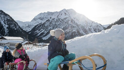 Schützabühl in Mittelberg | © Kleinwalsertal Tourismus eGen | Fotograf @Dominik Berchtold