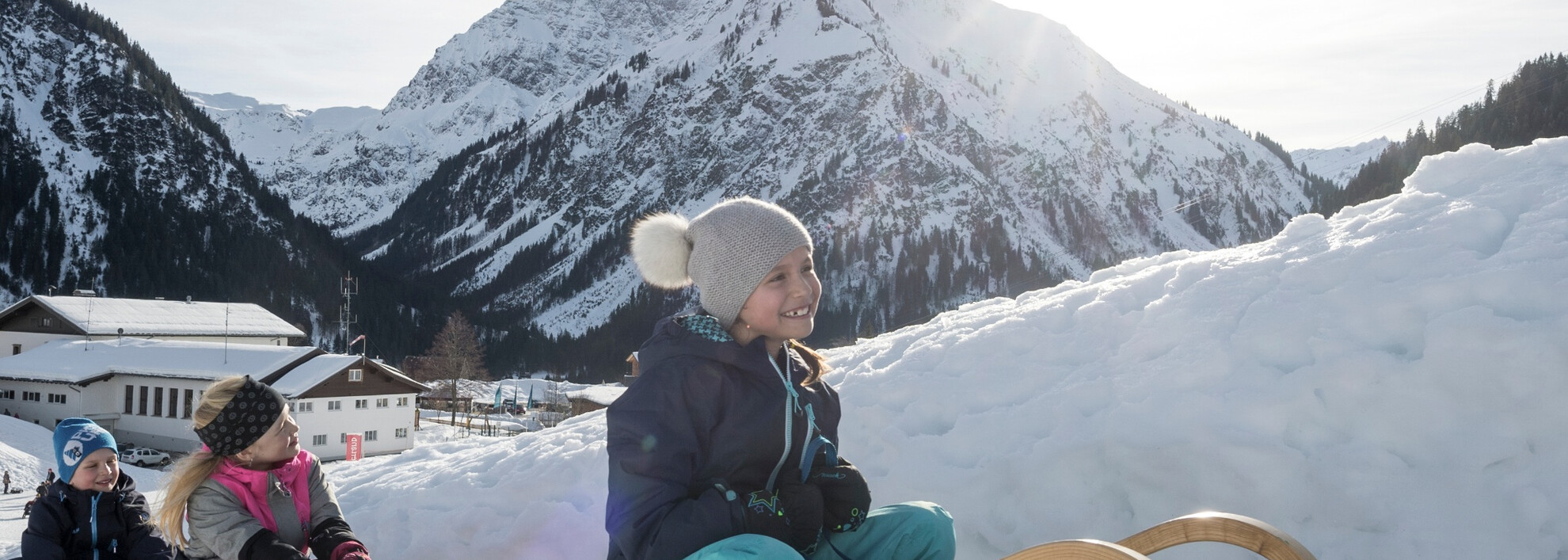 Schützabühl in Mittelberg | © Kleinwalsertal Tourismus eGen | Fotograf @Dominik Berchtold Schützabühl in Mittelberg | © Kleinwalsertal Tourismus eGen | Fotograf @Dominik Berchtold