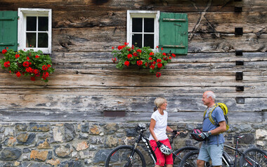 Mit dem Mountainbike zur Alpe Melköde | © Kleinwalsertal Tourismus eGen