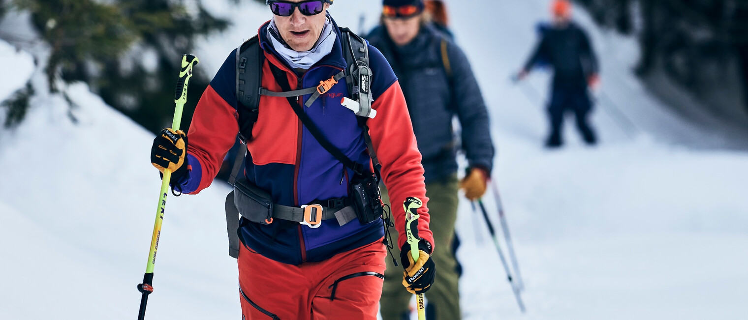 Skitour im Kleinwalsertal | © Kleinwalsertal Tourismus eGen | @Fotograf: Urs Golling