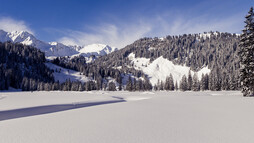 Winterlandschaft Melköde | © Kleinwalsertal Tourismus eGen | Fotograf: Oliver Farys