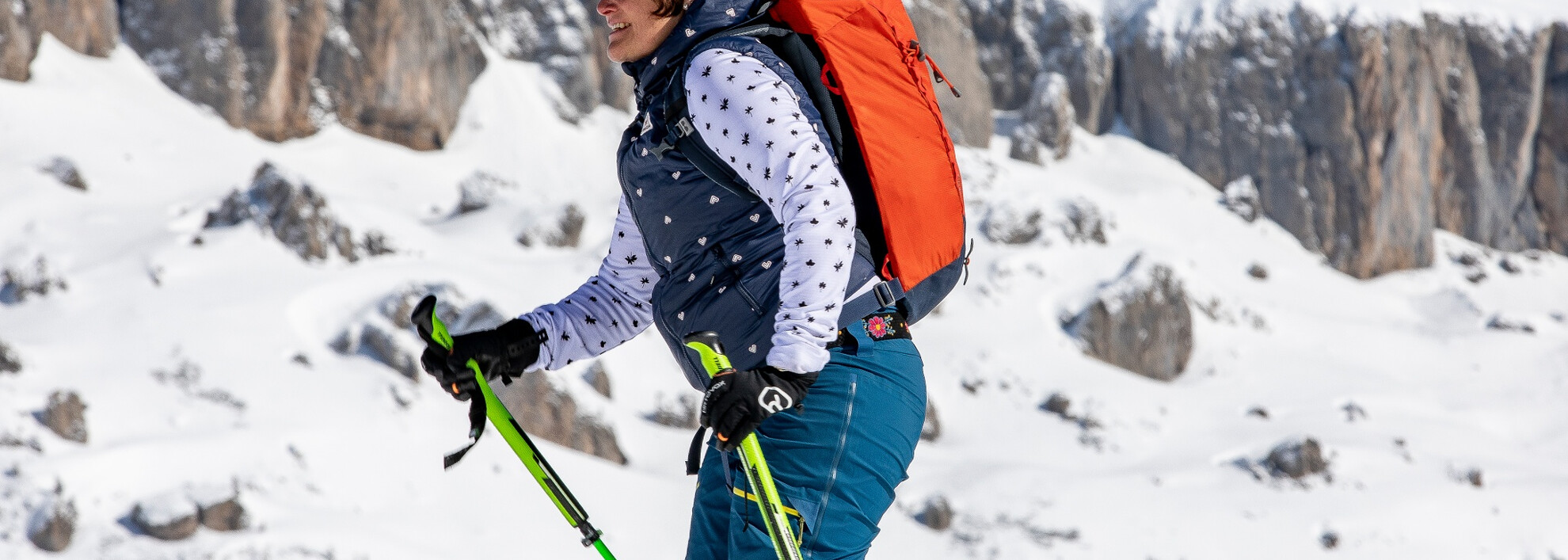 Skitour im Schwarzwassertal | © Kleinwalsertal Tourismus eGen | @Fotograf: Frank Drechsel Skitour im Schwarzwassertal | © Kleinwalsertal Tourismus eGen | @Fotograf: Frank Drechsel