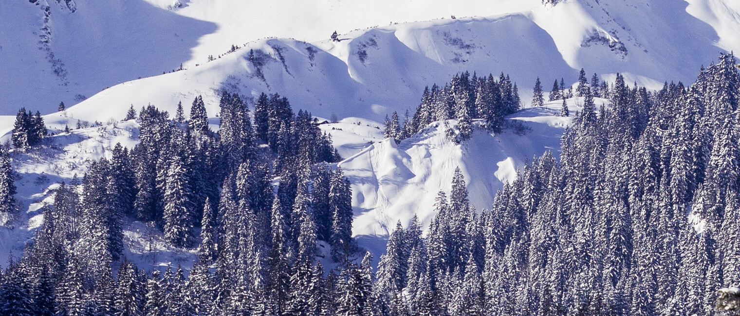 Steinmandl im Winter | © Kleinwalsertal Tourismus eGen | Fotograf @Oliver Farys