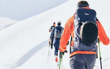 Skitour im Kleinwalsertal | © Kleinwalsertal Tourismus eGen | @Fotograf: Urs Golling