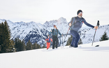 Skitour im Duratal | © Kleinwalsertal Tourismus eGen | @Fotograf: Urs Golling