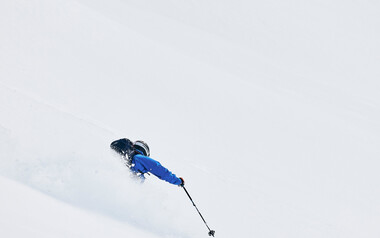 Freeriden im Kleinwalsertal | © Kleinwalsertal Tourismus eGen | @Fotograf: Urs Golling