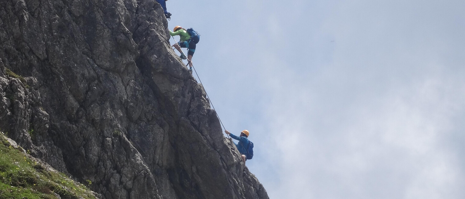 Walser Klettersteig | © Kleinwalsertal Tourismus eGen | @Via Ferrata