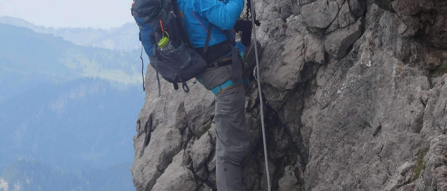 Walser Klettersteig | © Kleinwalsertal Tourismus eGen | @Via Ferrata