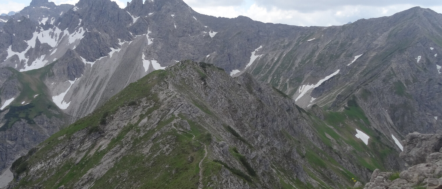 Ausblick Walser Klettersteig | © Kleinwalsertal Tourismus eGen | @Via Ferrata