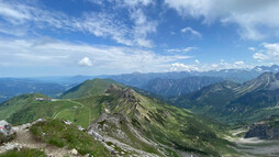 Über die Kuhgehrenspitze | © Kleinwalsertal Tourismus eGen
