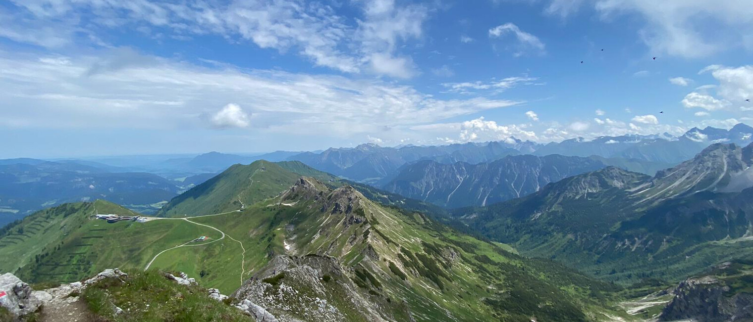 Über die Kuhgehrenspitze | © Kleinwalsertal Tourismus eGen