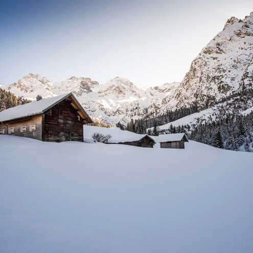 Untere Wiesalpe | © Kleinwalsertal Tourismus eGen Untere Wiesalpe | © Kleinwalsertal Tourismus eGen