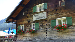 Hütte Melköde | © Kleinwalsertal Tourismus eGen