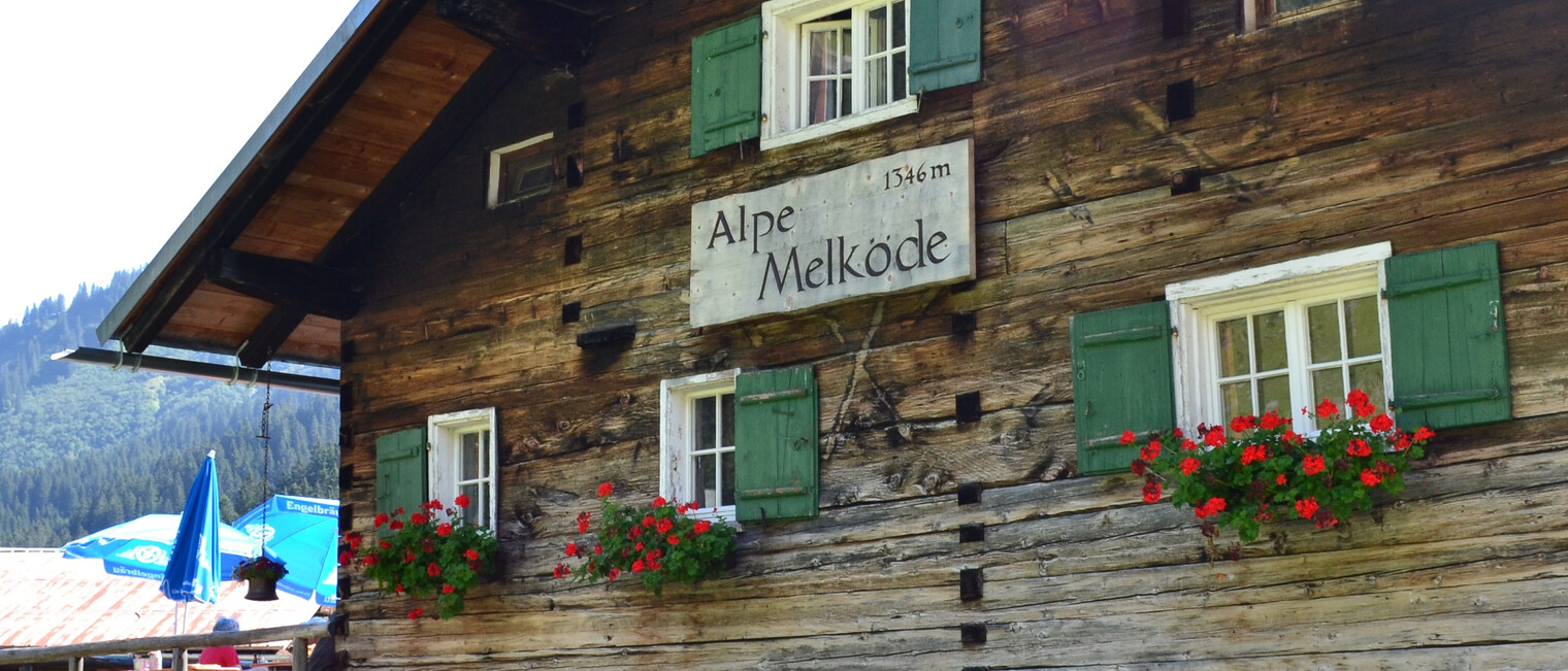 Hütte Melköde | © Kleinwalsertal Tourismus eGen
