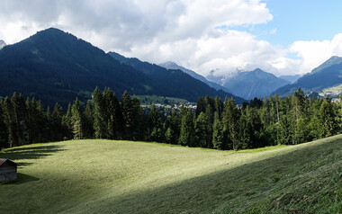 Panorama Straussberg Hörnlepass | © Kleinwalsertal Tourismus eGen