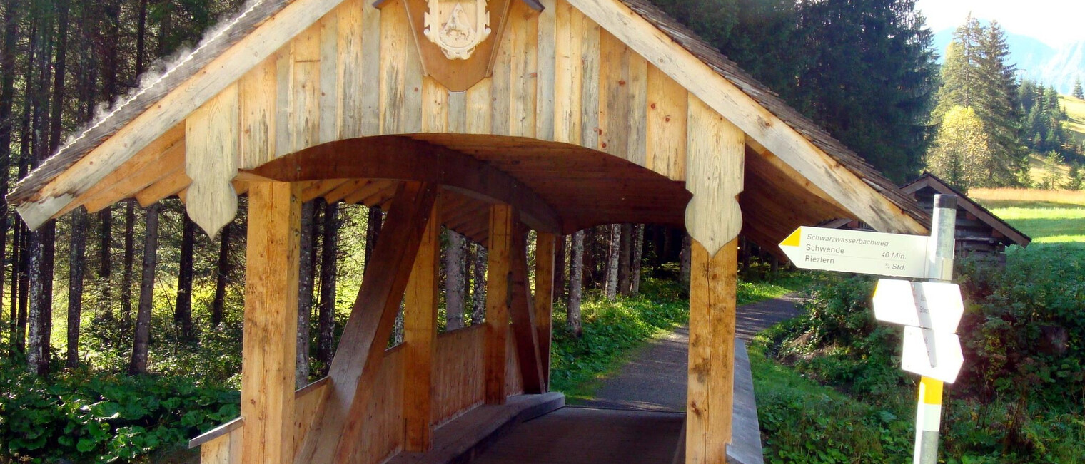 Mahdtal-Egg-Brücke | © Kleinwalsertal Tourismus eGen