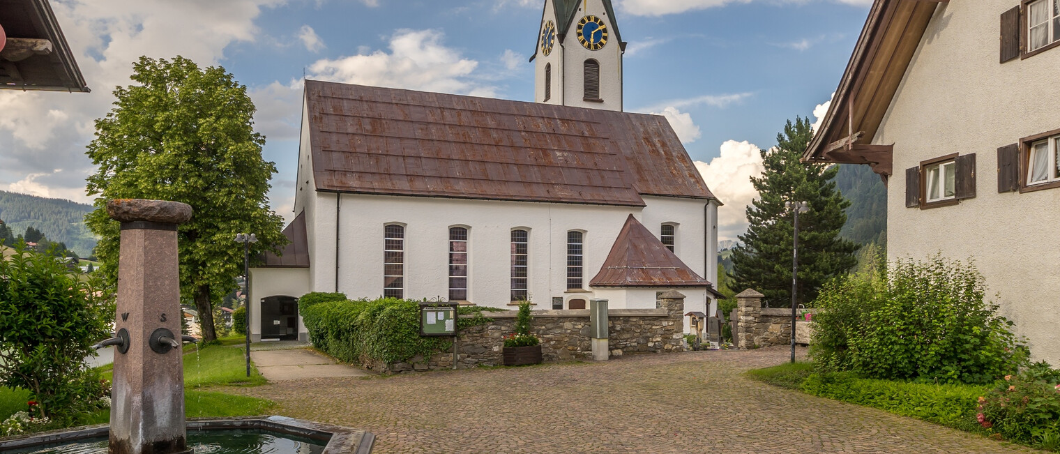 Hirschegger Kirche | © Kleinwalsertal Tourismus eGen