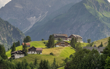 Gipfel von Elferkopf und Zwölferkopf | © Kleinwalsertal Tourismus eGen