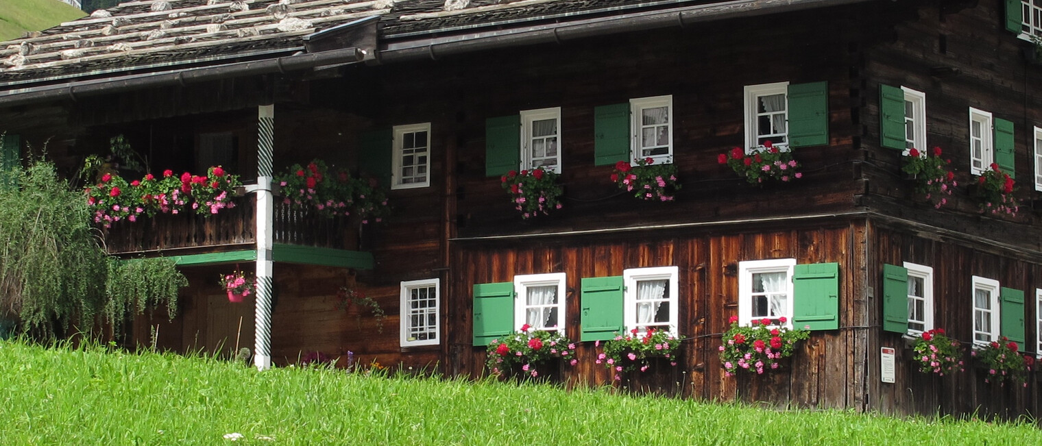 Altes Walserhaus | © Kleinwalsertal Tourismus eGen | Fotograf: @Stefan Heim