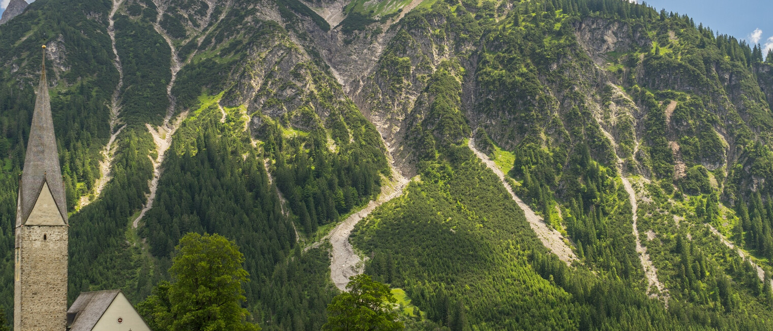 Blick auf Mittelberg | © Kleinwalsertal Tourismus eGen