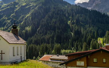 Kirche St. Martin in Baad | © Kleinwalsertal Tourismus eGen