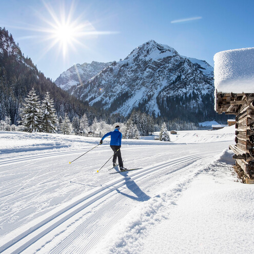 Langlauf Steinbockloipe | © Kleinwalsertal Langlauf Steinbockloipe | © Kleinwalsertal