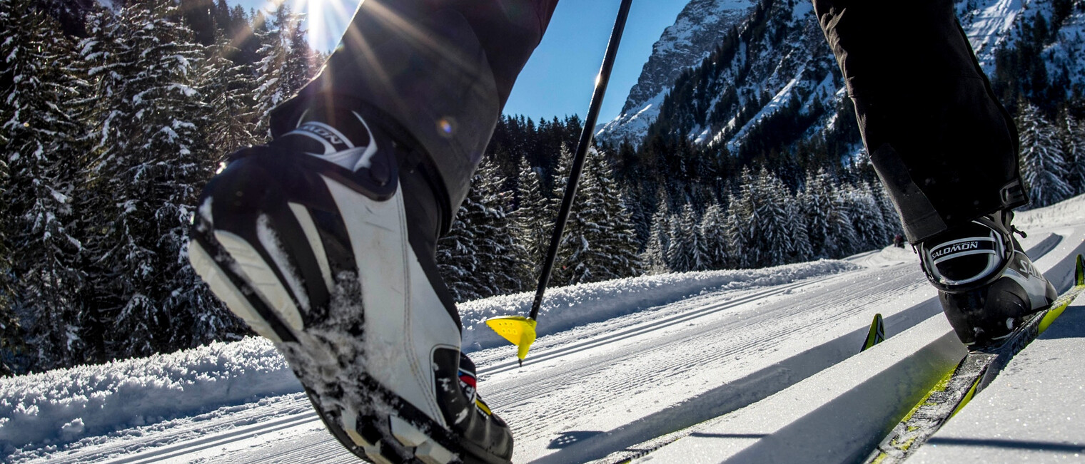 Langlauf Steinbockloipe | © Kleinwalsertal