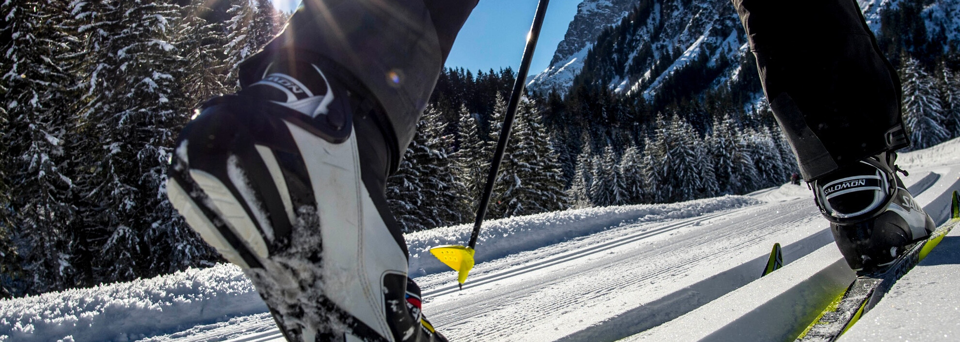 Langlauf Steinbockloipe | © Kleinwalsertal