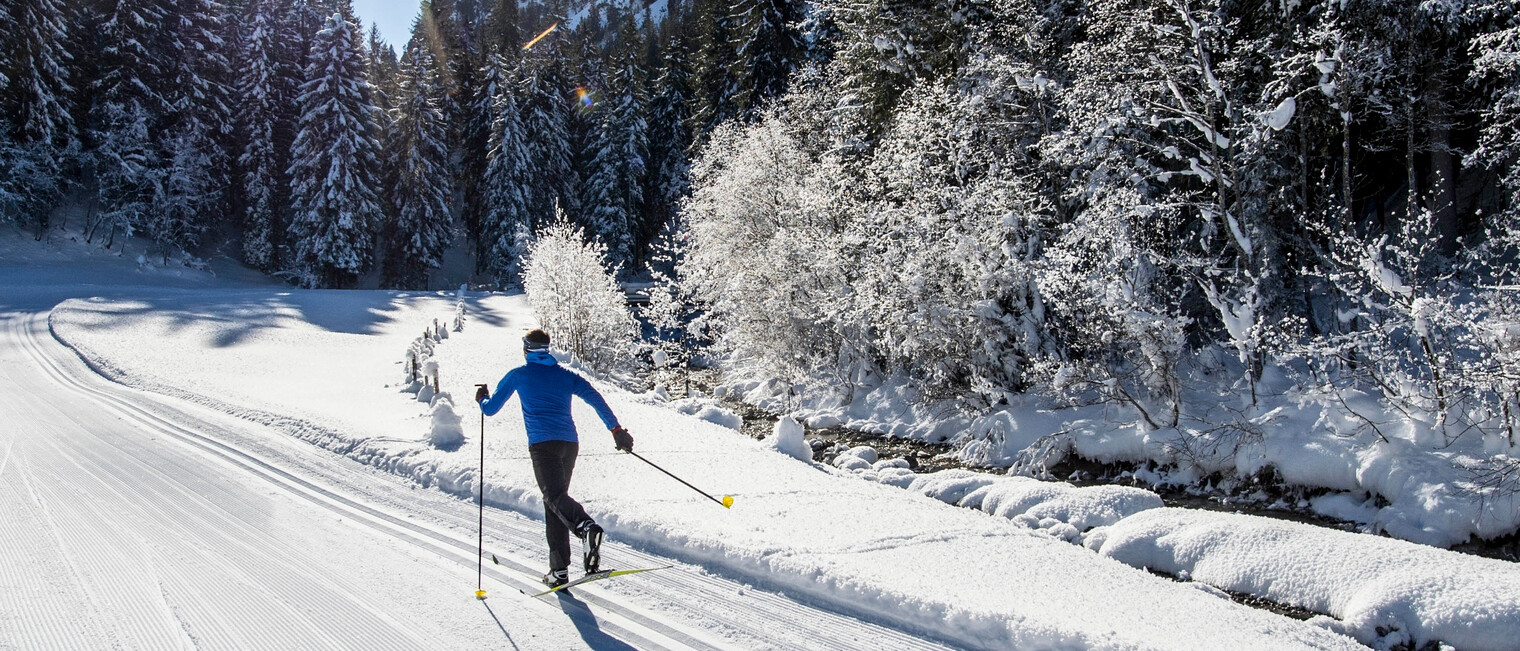 Langlauf Steinbockloipe | © Kleinwalsertal