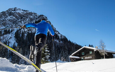 Langlauf Steinbockloipe | © Kleinwalsertal
