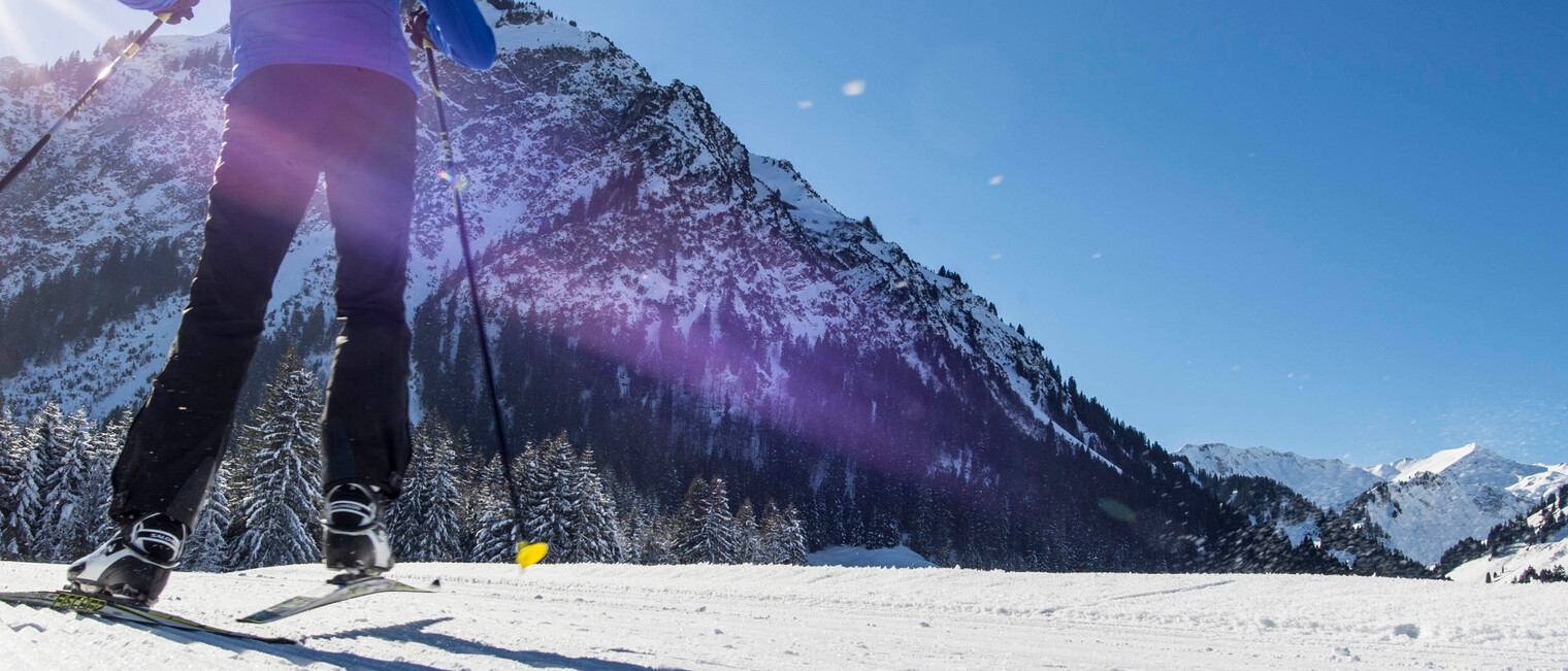 Langlauf Steinbockloipe | © Kleinwalsertal
