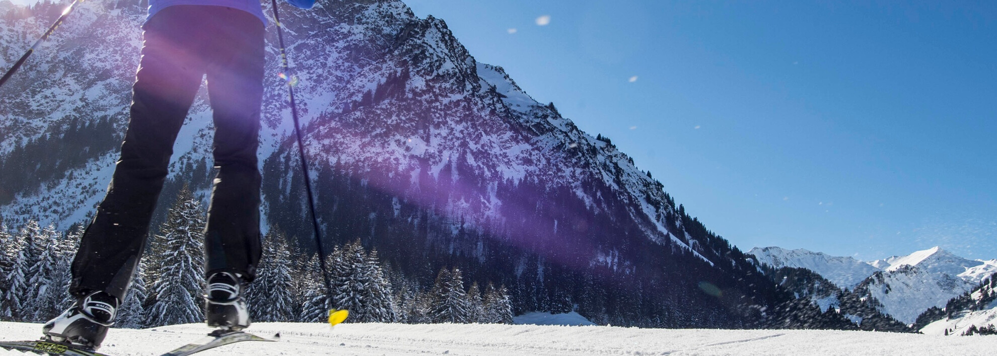 Langlauf Steinbockloipe | © Kleinwalsertal