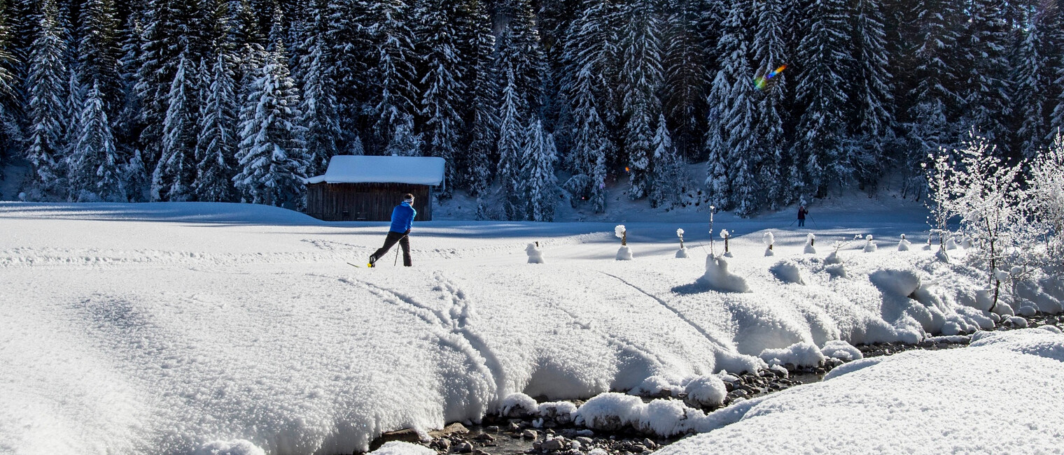 Langlauf Steinbockloipe | © Kleinwalsertal