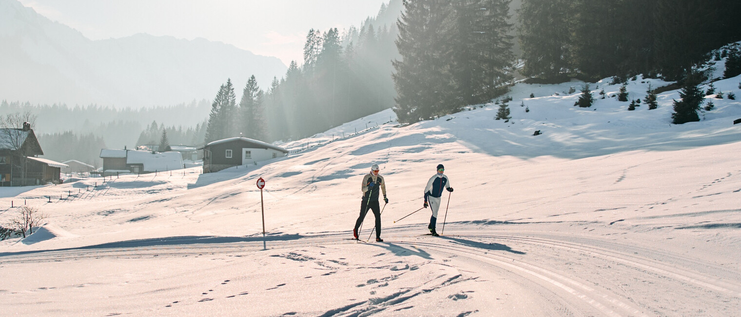 Langlauf Schwarzwasserloipe | © Kleinwalsertal