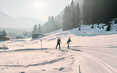 Langlauf Schwarzwasserloipe | © Kleinwalsertal